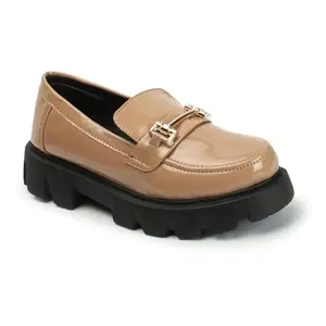 THE ALL WAY Casual Loafers Bellly Shoes for Women & Girls Beige
