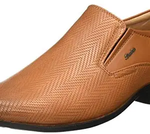 Bata Men's WARNOR Slipon Formal Shoes (8513945_TAN_8 UK)