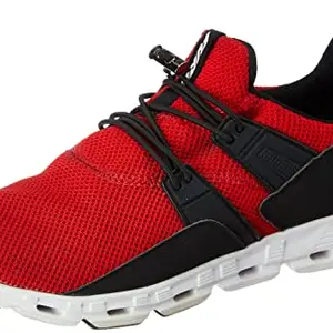 FURO Men's Red Synthetic Chief Best Running Sports Shoes-7 UK