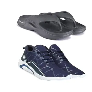 BERSACHE Lightweight Stylish Sandals for MenZ-Combo(PR)-6066-1244 Multicolor