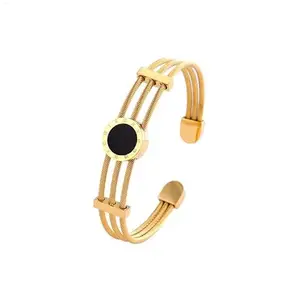 MYKI Luminously charming Beautiful Roman Kada Bracelet For Women & Mens