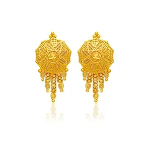 arch fashion Treaditional Gold Platted New EarringsERG1994