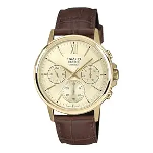 Casio Enticer Men BMS-300GL-5AVDF Analog Brown Watch Men (A2543)