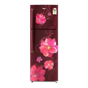 Whirlpool 235 L 2 Star Frost Free inverter Double Door Refrigerator (NEO 278LH PRM WINE VIOLA(2s)-TL, Red)