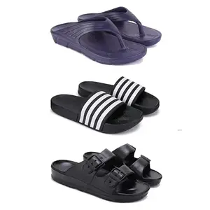 Men's Sandals | Lightweight Wear| Stylish & Easy to Wear For Men's GRP-SAN-(3-COMBO)-3153-3024-3115-7