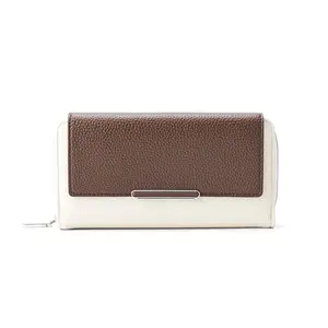 Lino Perros Men Faux Leather Avril Dual Tone Brown Daily Wallet