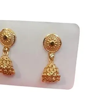Women Golden Jumka Rings