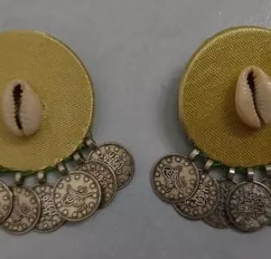 Designer Traditional Handmade Earrings for Girls Casual Earrings Ethnic For Womens And Girls (Mustard)