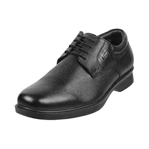 Mochi Men Lace-up Formal Shoes Black UK/8 EU/42 (19-6646)