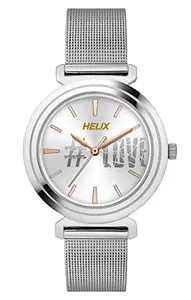 Helix Analog Silver Dial Women's Watch-TW045HL04