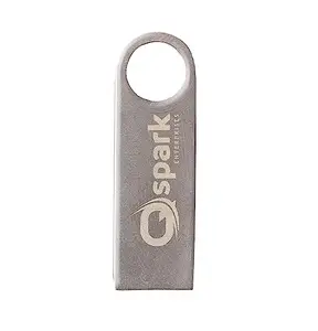 QSPARK ENTEPRISES 64GB Metal USB 3.0 Flash Drive- High Performance