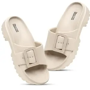 DOCTOR HEALTH SUPER SOFT Women Comfort Slides with Cushioned Footbed | Lightweight Everyday Wear Slippers | Anti-Slip Sole | Soft EVA Slip-On Footwear for Indoor & Outdoor Use