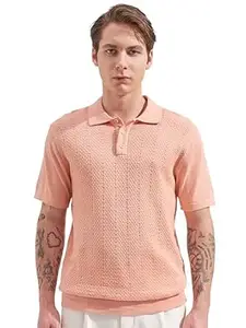 Highlander Men's Polo Tshirt | Flat Knit | Regular Fit | Polo T-Shirt for Man