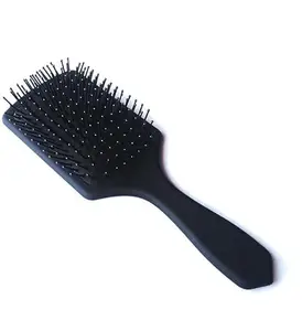 TANVI ENTERPRISES Hair Brush For Women & Men | Brush For Hair Large Hairbrush For Women (Sasta_Flat_Comb(Black))