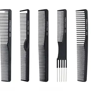 STREAK STREET | Mixed- Wide & Finely densed teeth Dresser Comb for hair styling-Prevents hair damage and frizzy hair (7 in 1 COMBO) #2
