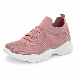 Flavia Women's Running Shoes (Pink 4 UK FKT-A)