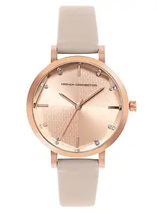 French Connection Spring-Summer 2023 Analog Rose Dial Women's Watch-FCN00064C