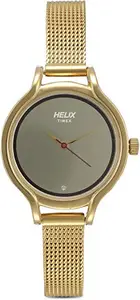 Helix Analog Red Dial Women's Watch-TW027HL12