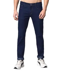 STUDIO NEXX Regular Fit Cotton Raw Blue Jeans - BLAZE2_RAWBLUE_34