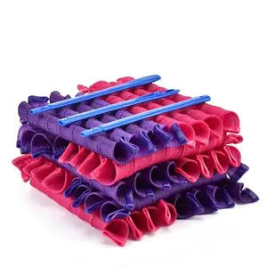 SIYAA Hair Rollers - Heatless Curling Spiral Hair Curler for Women & Girls, 18 Pcs Pack