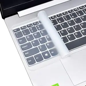 ABHIRA Universal Laptop Keyboard Cover Skin Laptop Notebook (Without Numeric Keypad Keyboard Ultra Thin Silicone Waterproof Keyboard Cover Protector