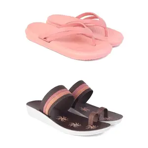 Women's Comfortable Sandal,Casual Lightweight Sandal for Everyday Wear | TP-(COMBO-2)-1975-1990-5-EURO-36