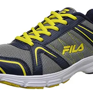 Fila Men's Calimo Pea/YEL Running Shoes - 11 UK/India (45 EU)(11006453)