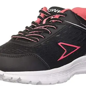 Power Women's Ethan Black Running Shoe-4 Kids UK (5396076)