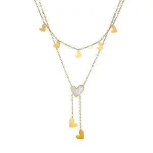 MYKI Fetching & Stylish Anti Tarnish Stainless Steel Necklace For Women & Girls