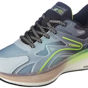 ABROS Men's Harper ASSG1373 Sports Shoes_Black/P.Green_7UK