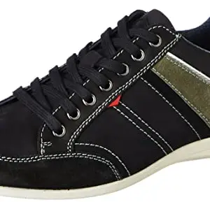 Lee Cooper Men's LC4505A Leather Casual Shoes_Black_7UK
