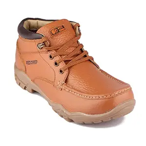 Red Chief Elephant Tan Leather Casual Shoes for Men