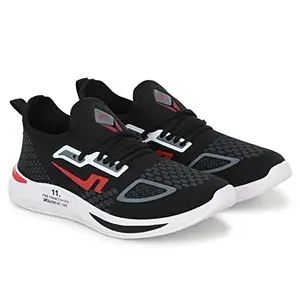 Birde Premium Black Sports Shoes for Men-BRD-840_6