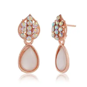 Akshat innovationsWomen's Traditional Silver Oxidised Chandbali Ethnic Design Jhumka/Jhumki Earrings for Women-45