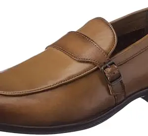 Lee Cooper Men's LC6337N Leather Loafers_Tan_43EU