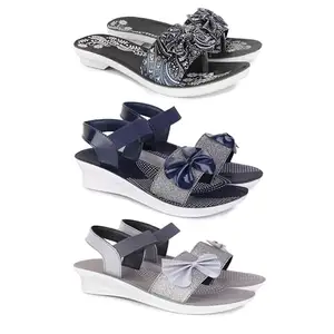 Women's Comfortable Sandal,Casual Lightweight Sandal for Everyday Wear | BT-(3-COMBO)-1967-1972-1971-6