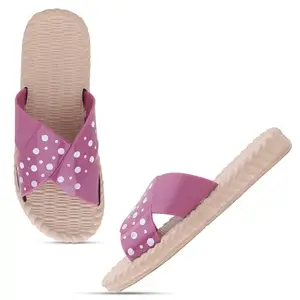 Pampy Angel Combo Pack of 2 Slipper/Flip Flops/Slides/Clogs/Sandals for Women,(Jute-Purple,Tra-Space-Blue),37 (Euro)