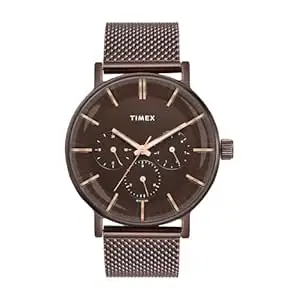 TIMEX Analog Watch for Man Available in Multicolor Water Resistant Men's Wrist Watches