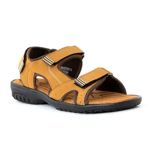 Khadim's Turk Tan Floaters Kitto Sandal for Men (3813333)