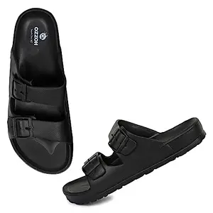 OZZOH Men`s Flip flops For Every day wear SUPERCOOL BLACK 8
