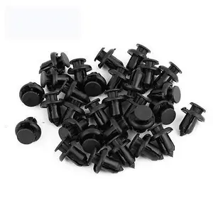 Speedwav 100pcs 8mm Hole Plastic Rivet Fastener Push Clips_Rivet19
