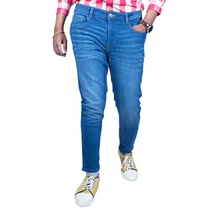 WOODLACE WOODLACE Denim Trouser Jeans Pant for Men and Boys for Outdoor Functions Stylish Look OSTWL02 with Sizes (28)