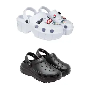 ZENWEAR Extra Soft Classic Casual wear with Ultra Soft Flexibility Technology Heels for Women's/Girl's(2013+6130)(6) Multicolor