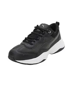 Puma Womens Cilia Regent Romance Flat Dark Gray-Black-Silver Sneaker - 4 UK (39337102)