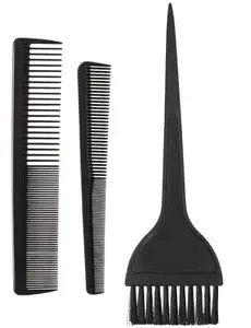 ayushicreationa 3pcs Hair Cutting Comb and Hair Dyeing Brush Barber Comb Hair Styling Combs | Hair Colouring Tools | Haircut Comb | Hairdressing Comb For All Hair Types