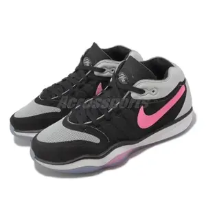 Nike AIR Zoom G.T. Hustle 2 EP-Black/Pure Platinum-White-Pink FOAM-DJ9404-004-11UK