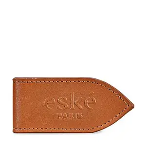 eske Savero - Genuine Leather Mens Bifold Money Clip with RFID Blocking - Holds Cards, Coins and Bills - 5 Card Slots - Everyday Use - Travel Friendly - Handcrafted - Durable - Water Resistant