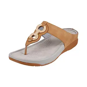 Mochi Women CAMEL Synthetic Sandals (SIZE EURO37/UK4) (32-9678-97-37-CAMEL)