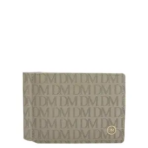 Da Milano Genuine Leather White Unisex Money Clip with Multicard Slot (ML-1130E)