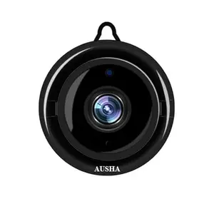AUSHAFull HD Wireless CCTV Camera with Night Vision, Smart Motion Detection, Mobile Connection,Two Way Audio